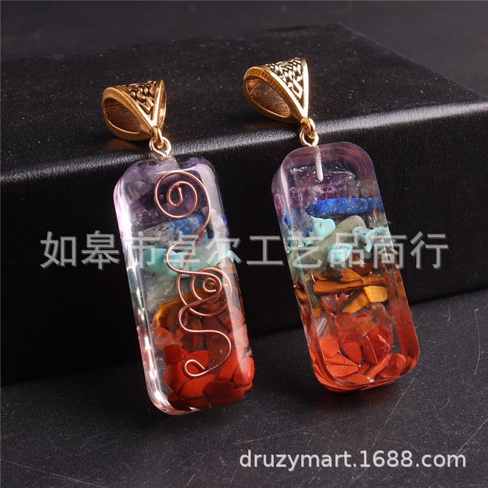 Sri Yantra Dropshipping Cross-Border Ornament Natural Stone Synthetic Crystal Austrian Pendant Necklace Sri Yantra Dropshipping Cross-Border Ornament Natural Stone Synthetic Crystal Austrian Pendant Necklace