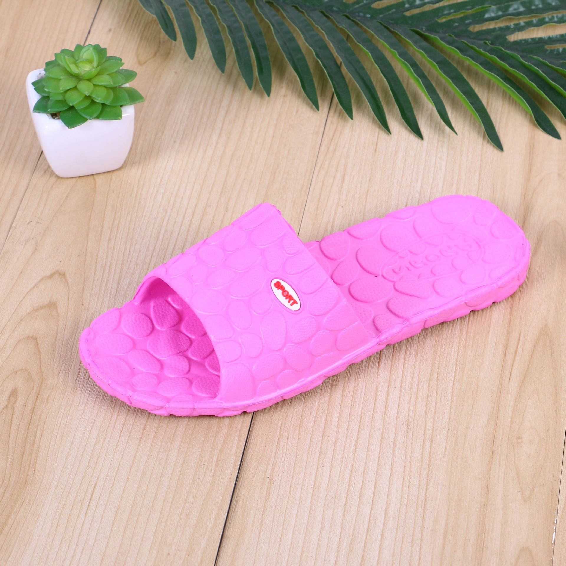Women's Eva One-Time Molding Stone Pattern Indoor Home Silent Non-Slip Home Bath Women's Slippers in Stock Support Women's Eva One-Time Molding Stone Pattern Indoor Home Silent Non-Slip Home Bath Women's Slippers in Stock Support