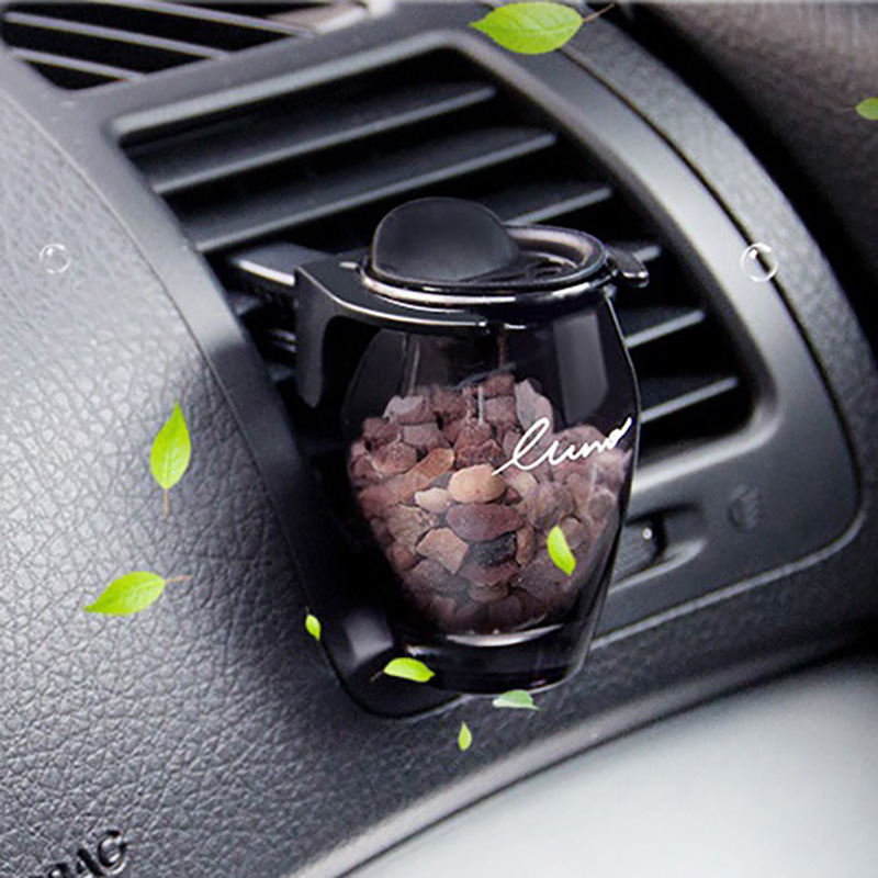 Car Zeolite Air Outlet Perfume Creative Natural Solid Stone Deodorant Deodorant Car Air Conditioning Aromatherapy