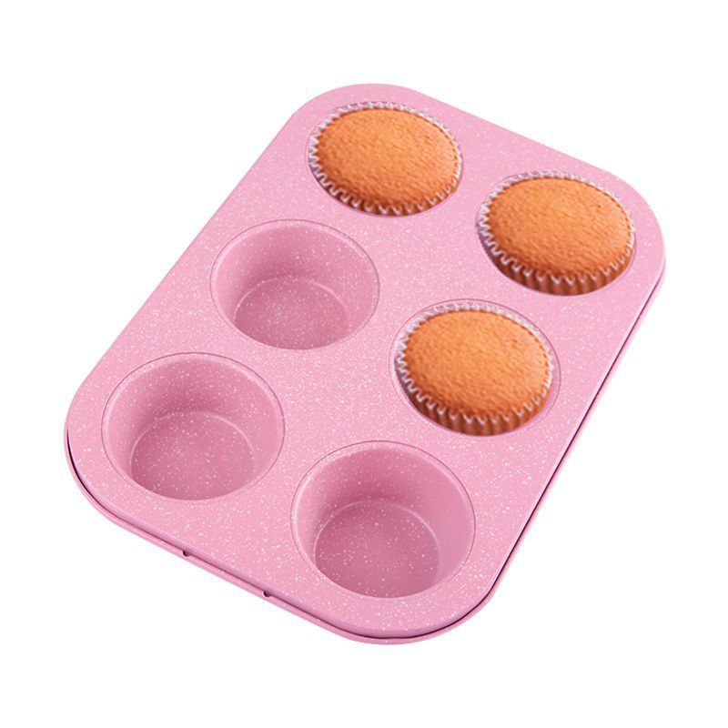 Medical Stone Pink Cake Mold Non-Stick Carbon Steel Ovenware AMW Baking Mold