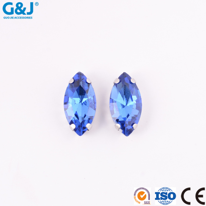 Water drop four-claw hand sewn stone hardware, diamond and shoe apparel DIY decorative materials Water drop four-claw hand sewn stone hardware, diamond and shoe apparel DIY decorative materials