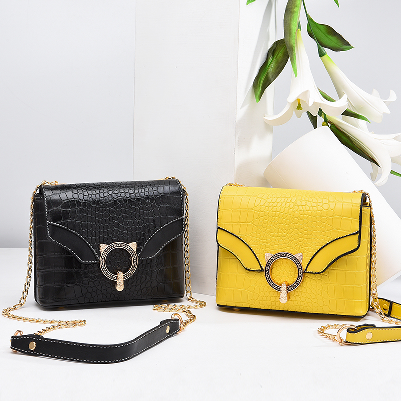 Bag woman 2020 new summer spot can mix and match one shoulder bag diagonal bag pure color stone grain elegant lady style
