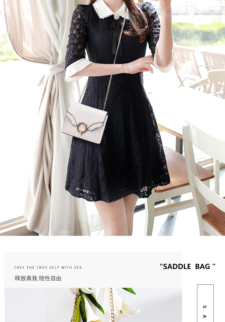 Bag woman 2020 new summer spot can mix and match one shoulder bag diagonal bag pure color stone grain elegant lady style