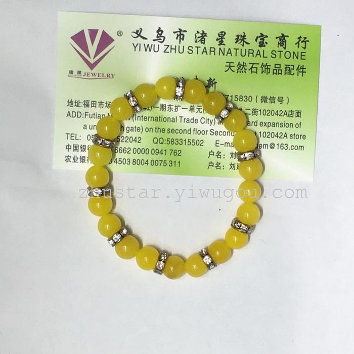 Natural stone jewelry, amethyst, agate color, white crystal, Topaz Bracelet Natural stone jewelry, amethyst, agate color, white crystal, Topaz Bracelet
