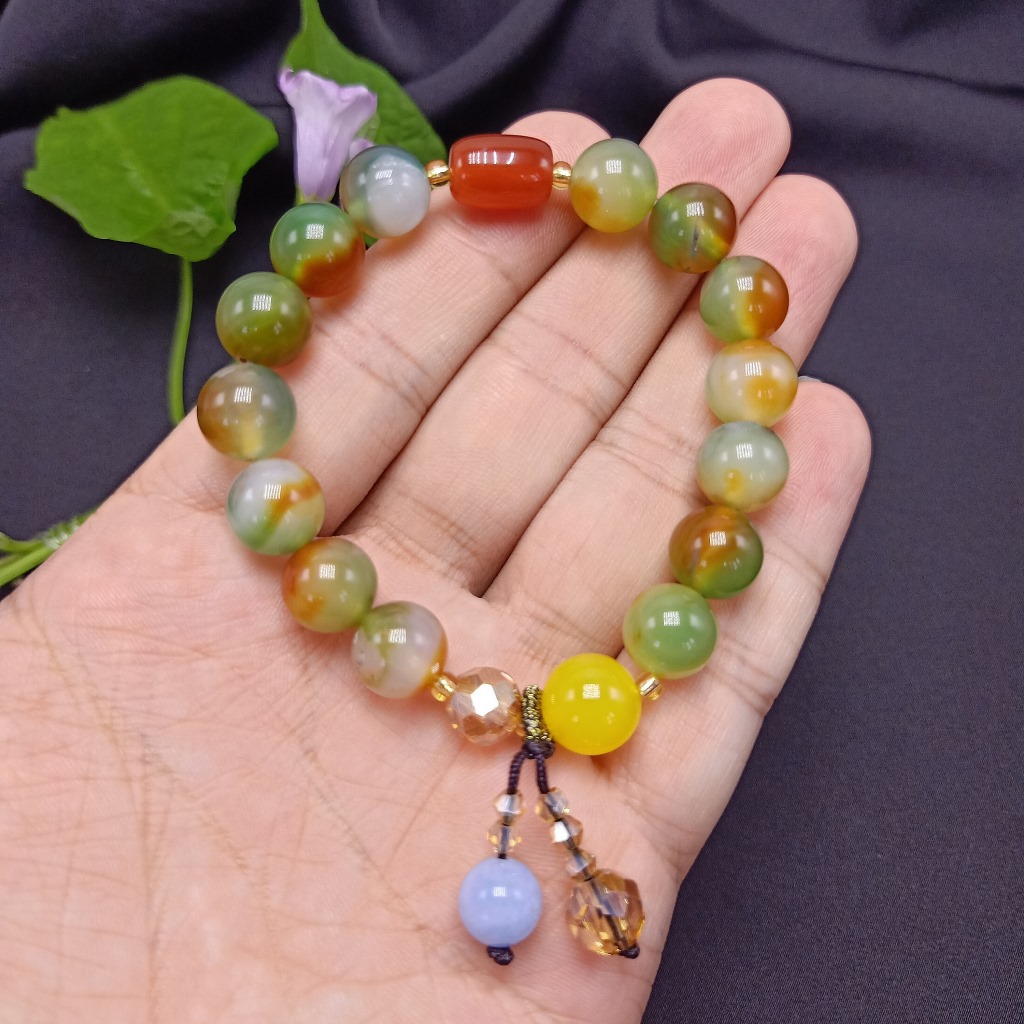 10mm Peacock Agate Bracelet Female Red Agate Bracelet Jewelry Hand Jewelry Girlfriend Gifts Online Live Supply 10mm Peacock Agate Bracelet Female Red Agate Bracelet Jewelry Hand Jewelry Girlfriend Gifts Online Live Supply