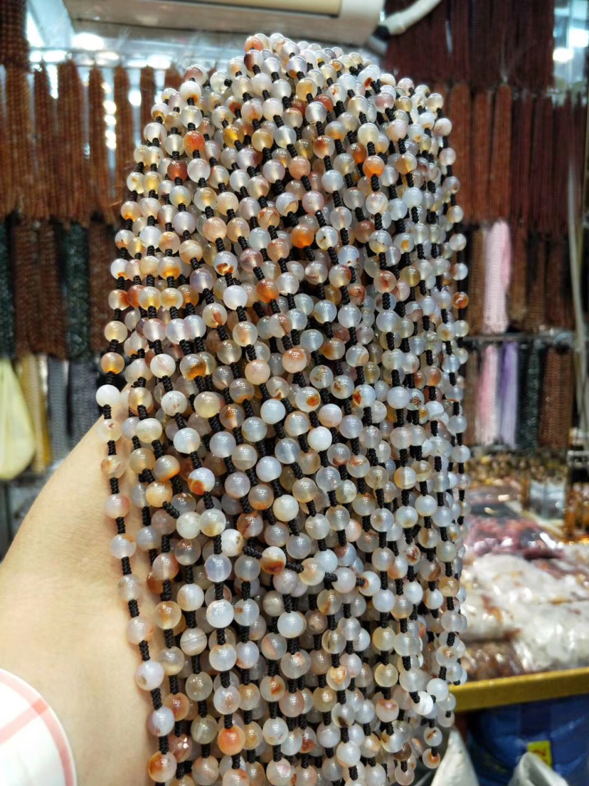 Natural Agate Stone Rope