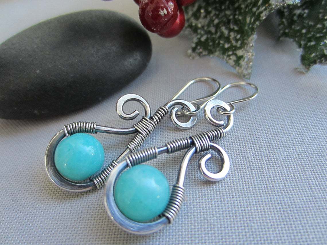 Rong Yuomei New Artisan Creative Amazon Bluestone Earrings Vintage Silver String Pink Crystal Natural Stone Earrings Rong Yuomei New Artisan Creative Amazon Bluestone Earrings Vintage Silver String Pink Crystal Natural Stone Earrings