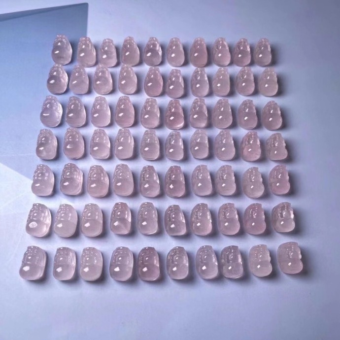Mozambique Xingguang Pink Crystal Pi Xiu Pendant Necklace Pendant Ethnic Style Long Clothing Accessories Sweater Chain Mozambique Xingguang Pink Crystal Pi Xiu Pendant Necklace Pendant Ethnic Style Long Clothing Accessories Sweater Chain