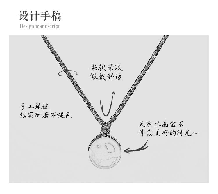 Natural Strawberry Quartz Pink Crystal Amethyst Pendant Clavicle Chain Lucky Attracting Male Student Aid Birthday Gift Female Accessories Natural Strawberry Quartz Pink Crystal Amethyst Pendant Clavicle Chain Lucky Attracting Male Student Aid Birthday Gift Female Accessories
