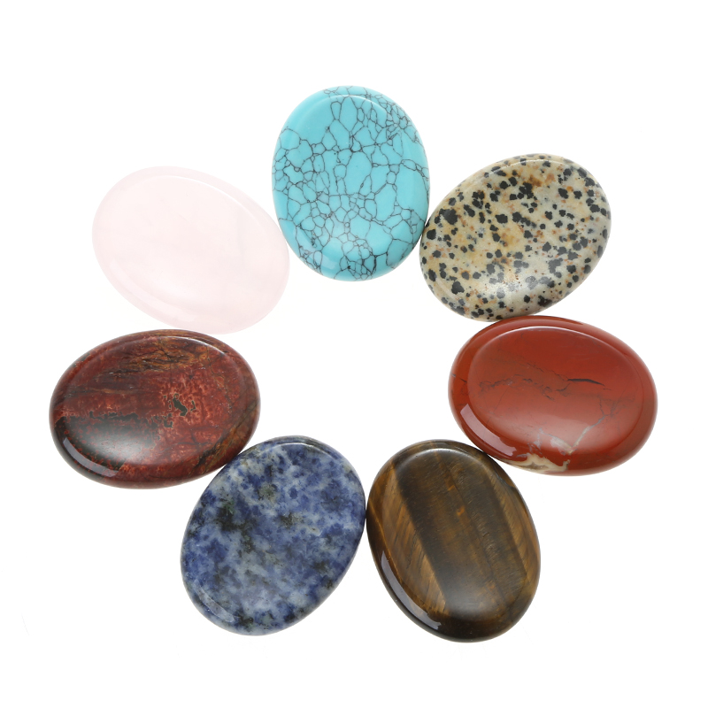 Manufacturers wholesale natural crystal jade thumb massage scraper Worry stone pink crystal amethyst Manufacturers wholesale natural crystal jade thumb massage scraper Worry stone pink crystal amethyst
