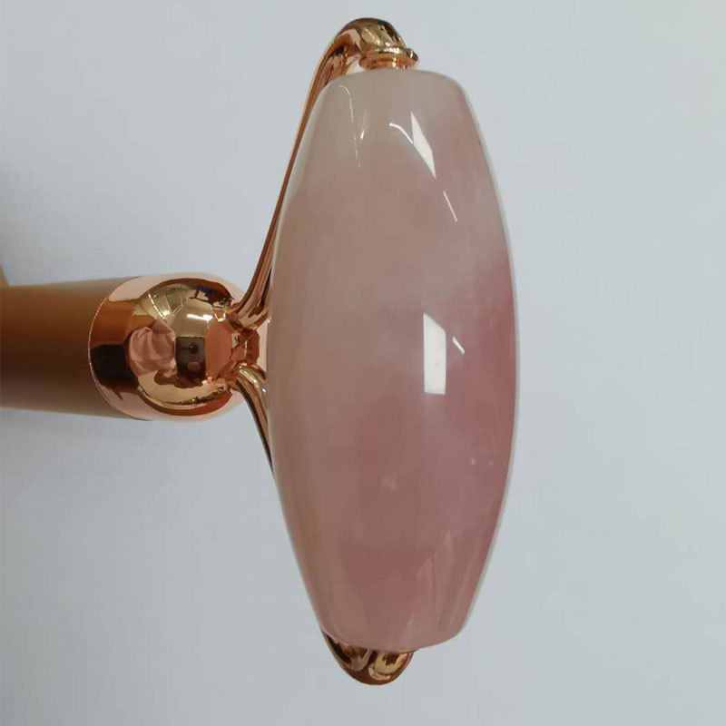 Beauty Instrument Facial Massager Pink Crystal Roller Jade Gold Stick 24K Beauty Bar