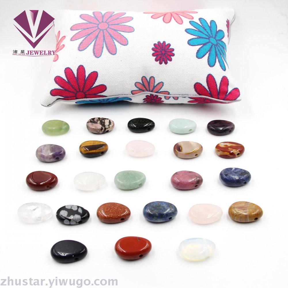 Natural stone amorphous pendant, agate, powder crystal, opal, blue sand, green gold, tiger eye stone color stone