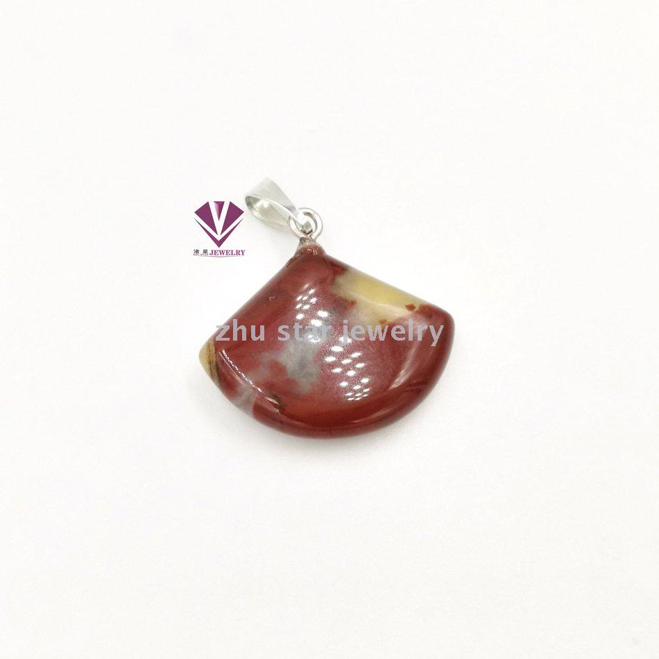 Natural stone tiger eye stone crystal gemstone pendant treatment stone mixed color wholesale sector pendant necklace Natural stone tiger eye stone crystal gemstone pendant treatment stone mixed color wholesale sector pendant necklace