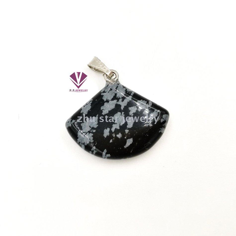 Natural stone tiger eye stone crystal gemstone pendant treatment stone mixed color wholesale sector pendant necklace Natural stone tiger eye stone crystal gemstone pendant treatment stone mixed color wholesale sector pendant necklace