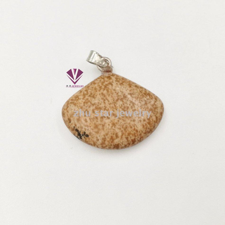 Natural stone tiger eye stone crystal gemstone pendant treatment stone mixed color wholesale sector pendant necklace Natural stone tiger eye stone crystal gemstone pendant treatment stone mixed color wholesale sector pendant necklace