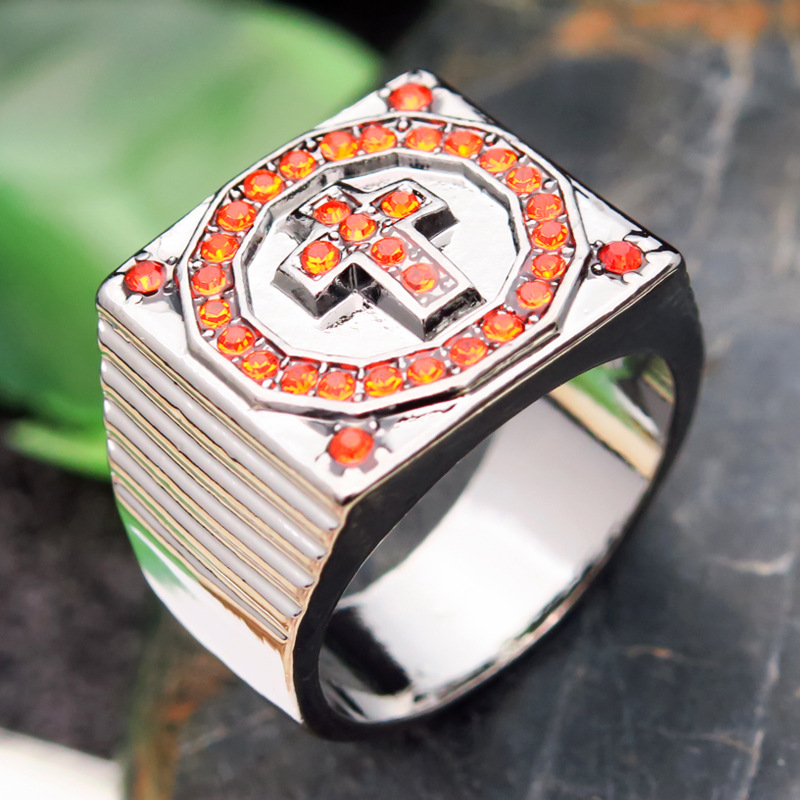 Set ruby, diamond, black and gold ring Set ruby, diamond, black and gold ring