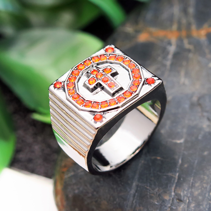 Set ruby, diamond, black and gold ring Set ruby, diamond, black and gold ring