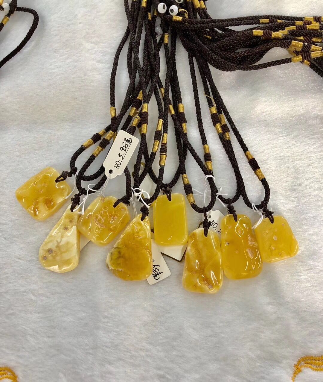 All natural Russian amber beeswax pendant necklace small gram heavy pendant needs good currency
