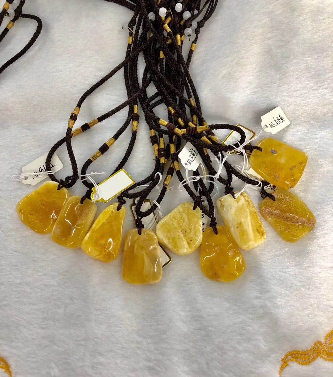 All natural Russian amber beeswax pendant necklace small gram heavy pendant needs good currency