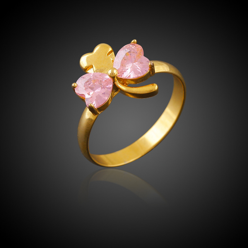 Star ring 18K gold ring can be adjusted hand