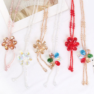 New Second-Generation Ceromel Sweater Chain Long Door Frame Beeswax Pendant Women's Necklace Accessories Yiwu Factory Direct Sales