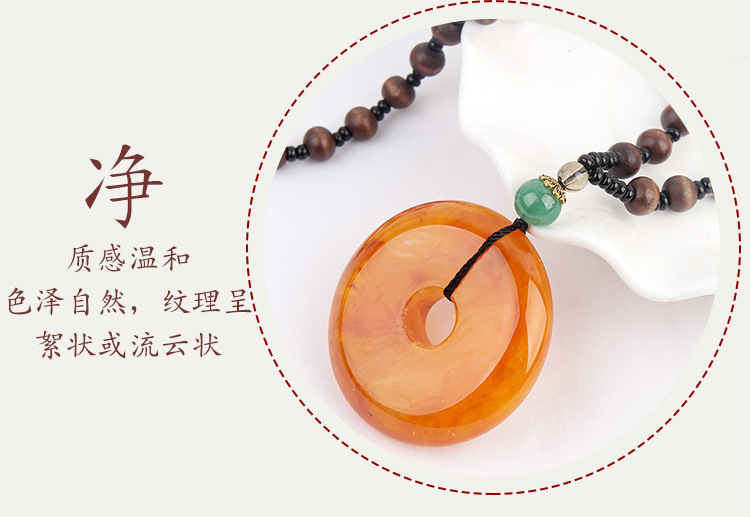 New Second-Generation Ceromel Sweater Chain Long Door Frame Beeswax Pendant Women's Necklace Accessories Yiwu Factory Direct Sales