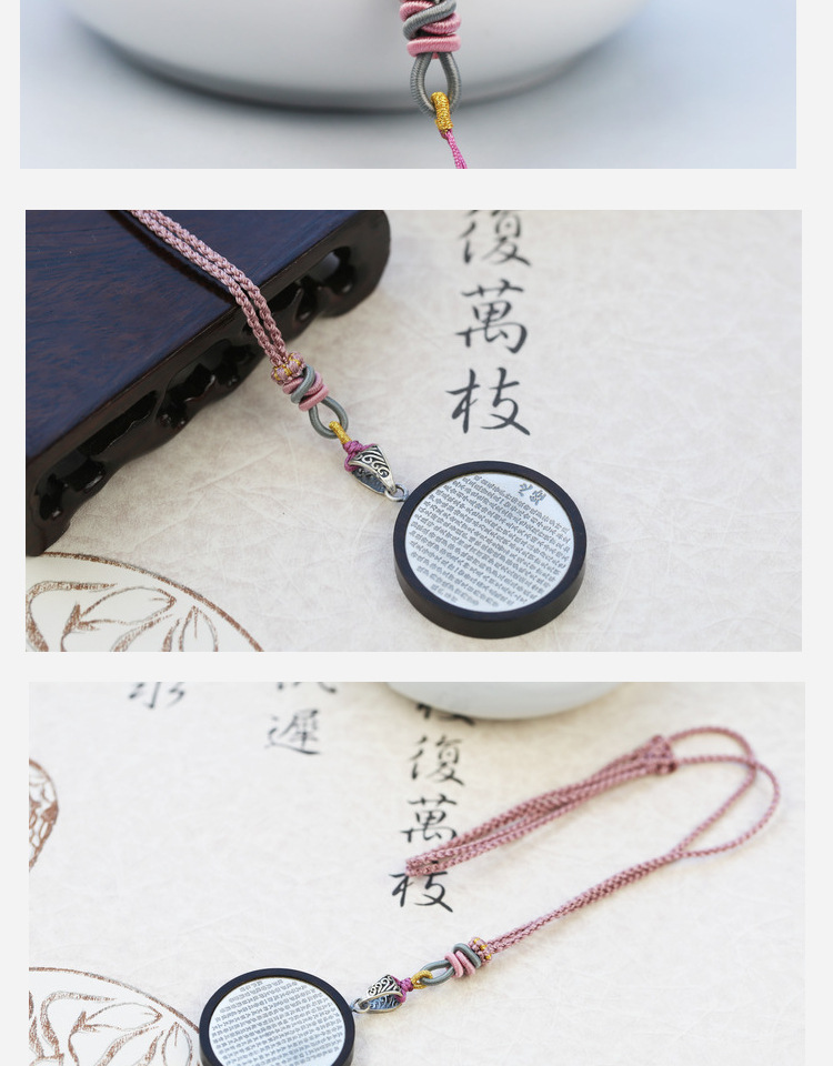 Handmade Braided Necklace Rope Clavicle Chain Sweater Chain Original Design Simple DIY Hanging Peace Buckle Beeswax Pendant Handmade Braided Necklace Rope Clavicle Chain Sweater Chain Original Design Simple DIY Hanging Peace Buckle Beeswax Pendant