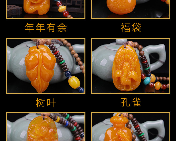 Ethnic Sweater Chain Second Generation Old Beeswax Door Frame Necklace Sweater Chain Hot Sale at Scenic Spot Hot Sale Gift Small Gift Ethnic Sweater Chain Second Generation Old Beeswax Door Frame Necklace Sweater Chain Hot Sale at Scenic Spot Hot Sale Gift Small Gift