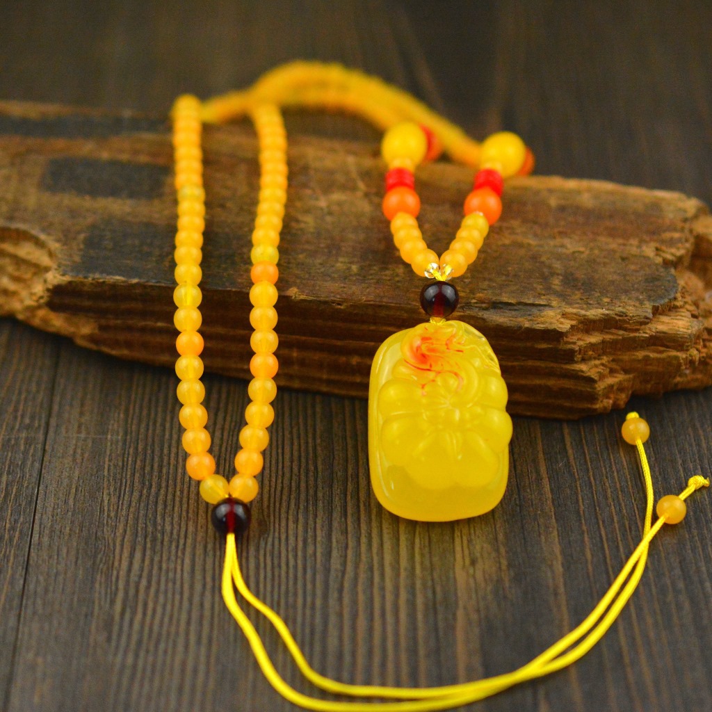 Hot Selling Second-Generation Ceromel Long Sweater Chain Fluorescent Floating Beeswax Necklace, Beeswax Pendant Wholesale Hot Selling Second-Generation Ceromel Long Sweater Chain Fluorescent Floating Beeswax Necklace, Beeswax Pendant Wholesale
