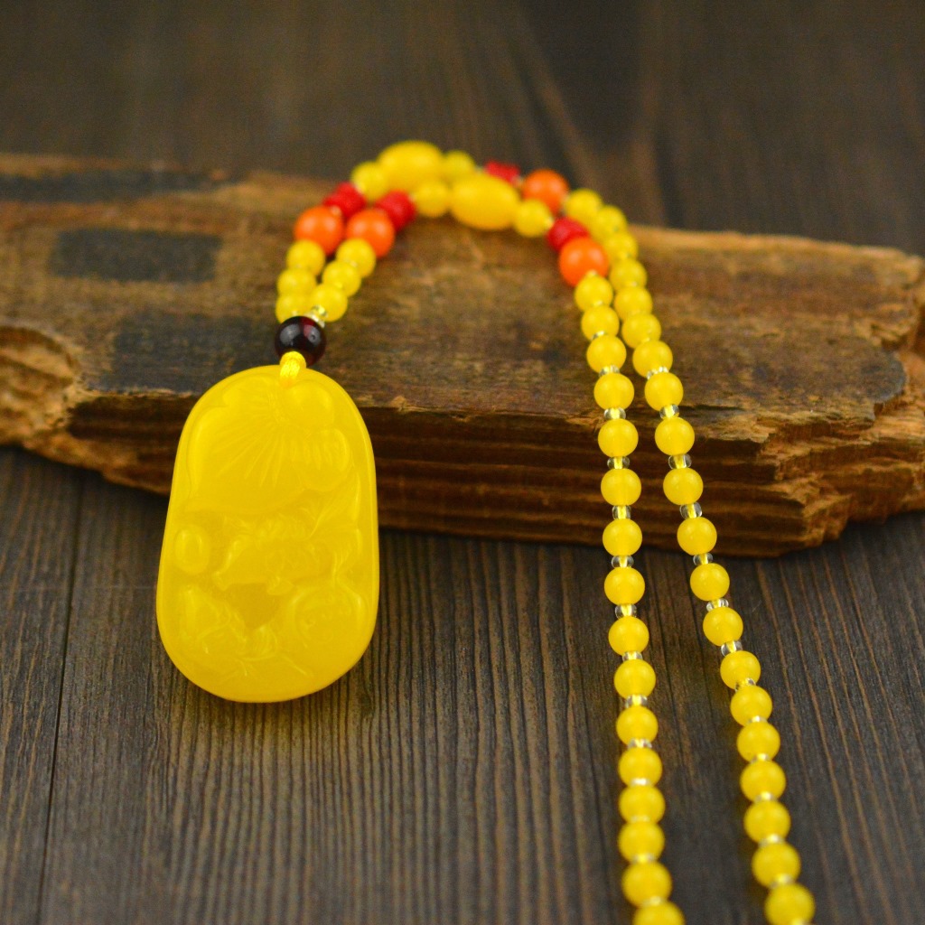 Hot Selling Second-Generation Ceromel Long Sweater Chain Fluorescent Floating Beeswax Necklace, Beeswax Pendant Wholesale Hot Selling Second-Generation Ceromel Long Sweater Chain Fluorescent Floating Beeswax Necklace, Beeswax Pendant Wholesale
