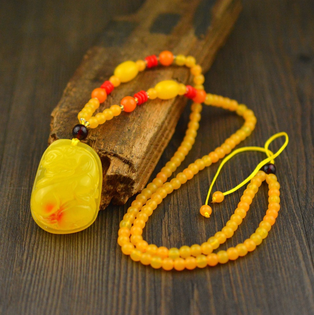 Hot Selling Second-Generation Ceromel Long Sweater Chain Fluorescent Floating Beeswax Necklace, Beeswax Pendant Wholesale Hot Selling Second-Generation Ceromel Long Sweater Chain Fluorescent Floating Beeswax Necklace, Beeswax Pendant Wholesale