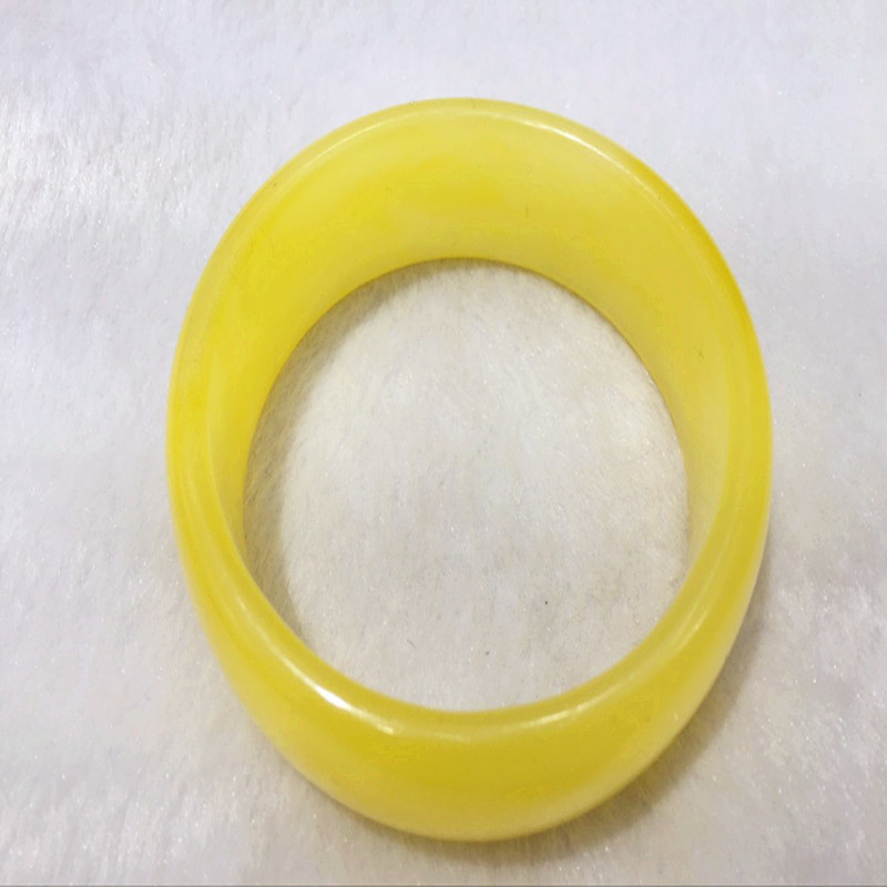 Rose gold inlaid natural beeswax bracelet bracelet yellow chicken oil