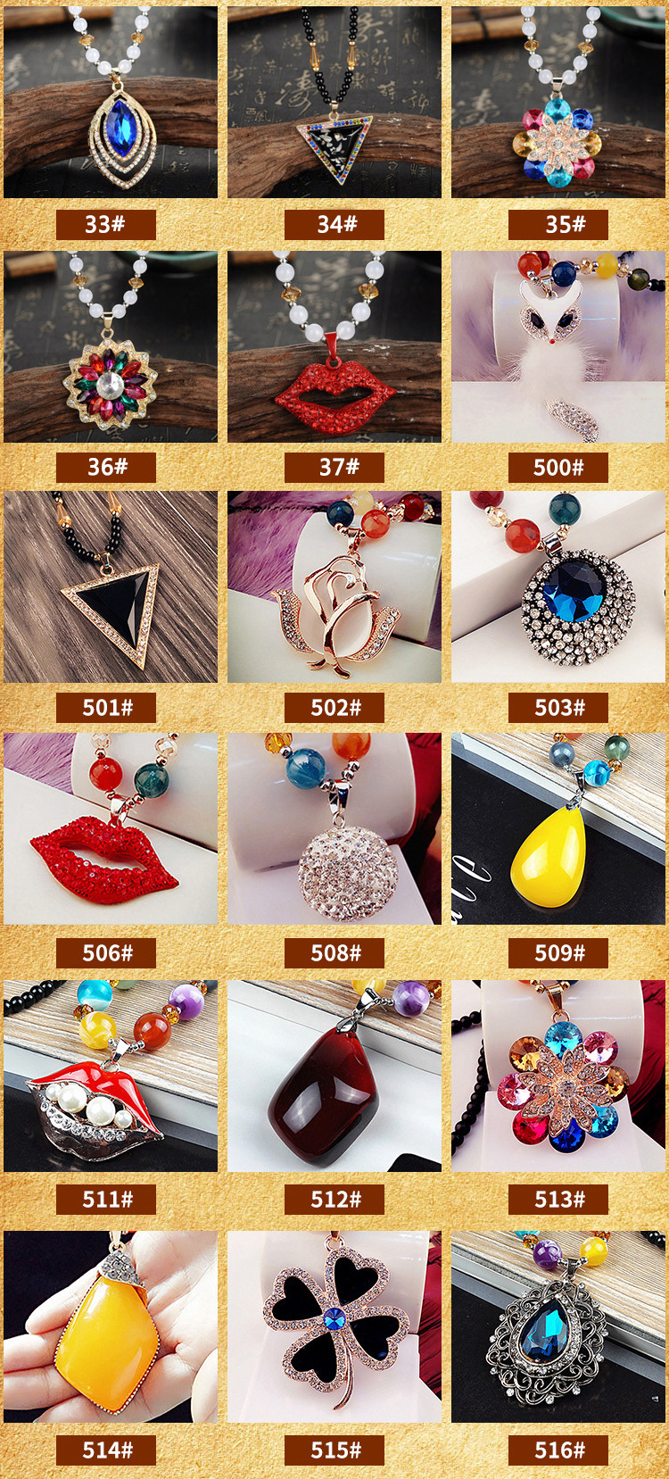 Women's Necklace Wholesale New Beeswax Sweater Chain Long Ethnic Style Sweater Chain Wild Creative Gift Wholesale Women's Necklace Wholesale New Beeswax Sweater Chain Long Ethnic Style Sweater Chain Wild Creative Gift Wholesale