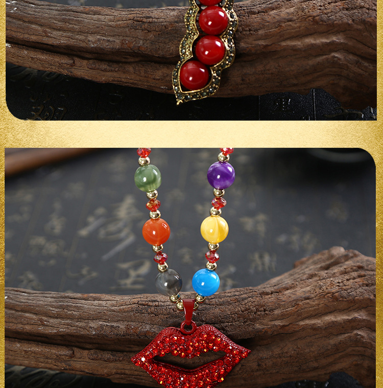 Women's Necklace Wholesale New Beeswax Sweater Chain Long Ethnic Style Sweater Chain Wild Creative Gift Wholesale Women's Necklace Wholesale New Beeswax Sweater Chain Long Ethnic Style Sweater Chain Wild Creative Gift Wholesale