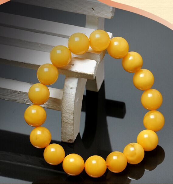 The latest explosion models of single ring bracelet amber beeswax beeswax hand string factory direct sales