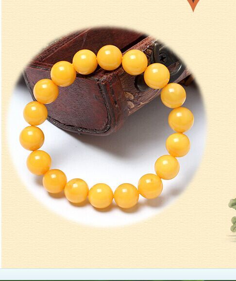 The latest explosion models of single ring bracelet amber beeswax beeswax hand string factory direct sales