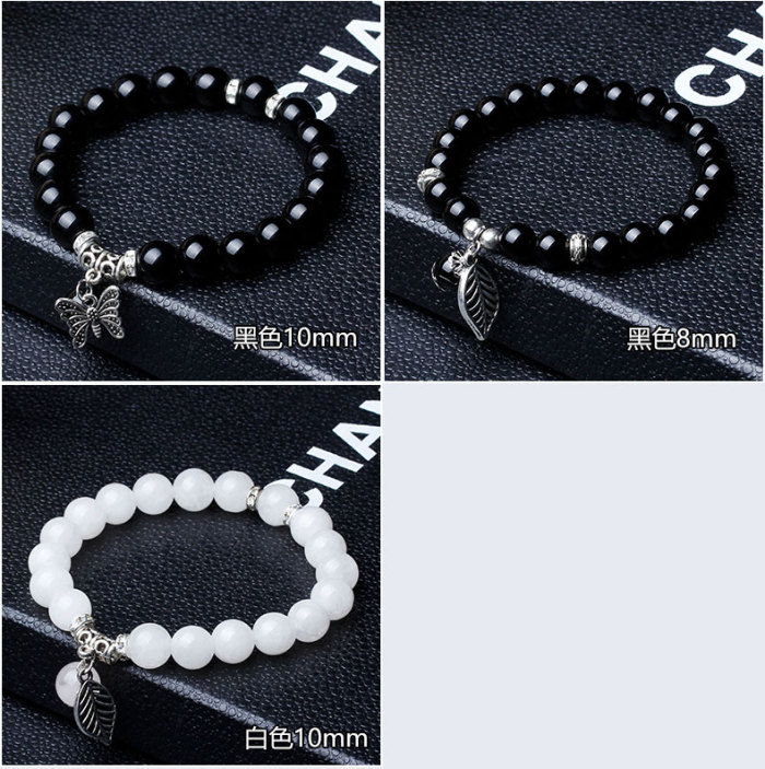 With the beauty of natural jade Bracelet Crystal agate jade beeswax colour Taobao stall selling single ring bracelet