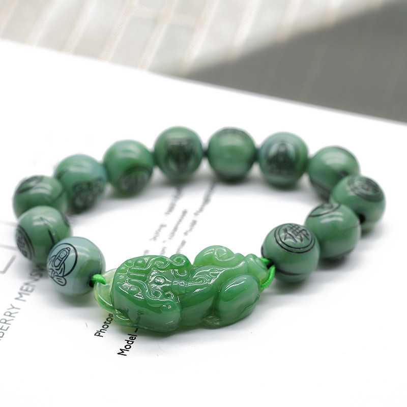 Resin beeswax PI xiu bracelet creative accessories wholesale 2 yuan store yiwu street hot sell runghu