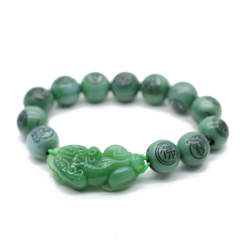 Resin beeswax PI xiu bracelet creative accessories wholesale 2 yuan store yiwu street hot sell runghu