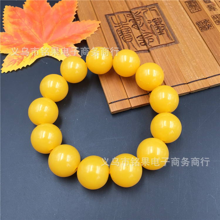 Single Circle High Imitation Beeswax Bracelet Participation Activities Small Gift Stall Hot Selling Supply 14 16 18mm Bracelet