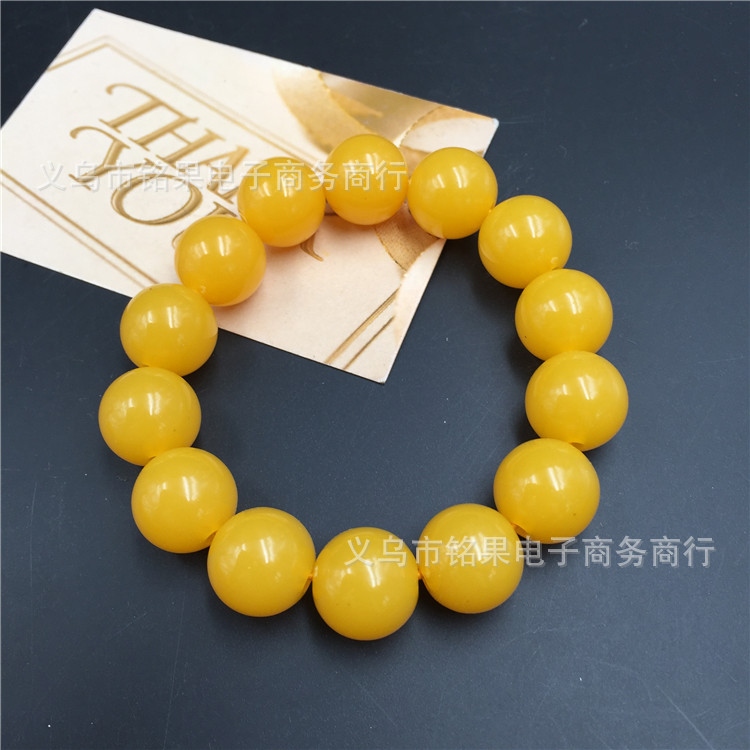 Single Circle High Imitation Beeswax Bracelet Participation Activities Small Gift Stall Hot Selling Supply 14 16 18mm Bracelet