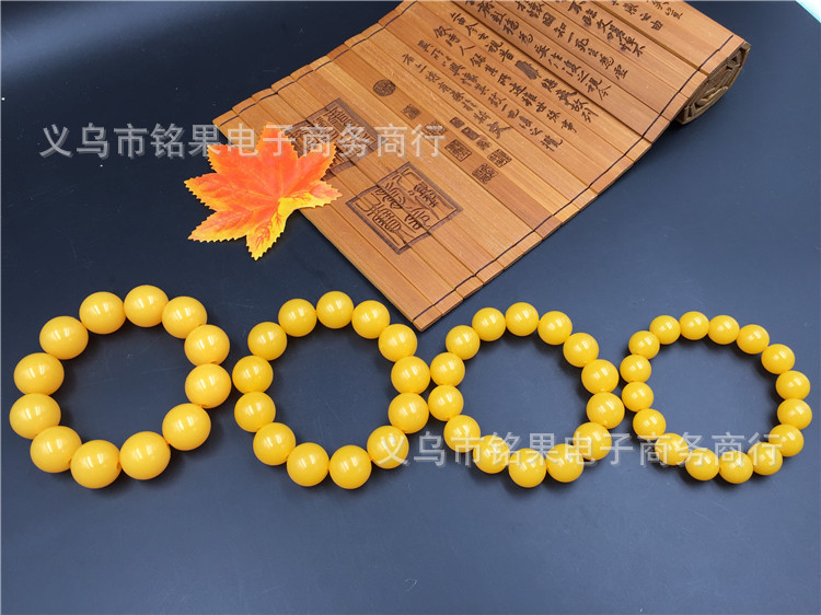 Single Circle High Imitation Beeswax Bracelet Participation Activities Small Gift Stall Hot Selling Supply 14 16 18mm Bracelet