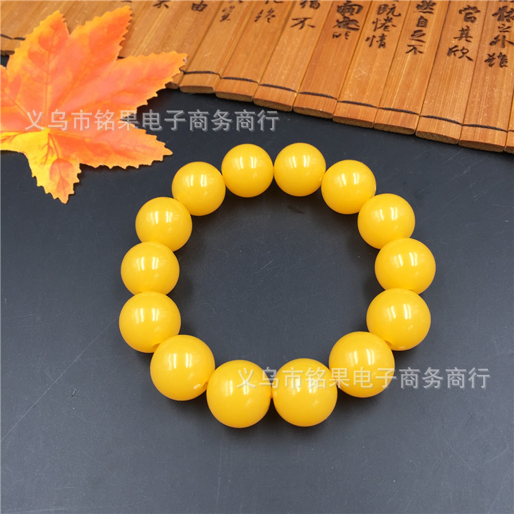 Single Circle High Imitation Beeswax Bracelet Participation Activities Small Gift Stall Hot Selling Supply 14 16 18mm Bracelet