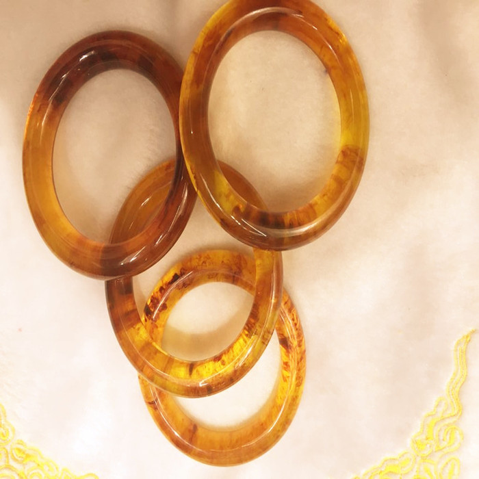 Manufacturers selling high-quality pure natural beeswax tea Amber Bracelet two generation Amber Bracelet