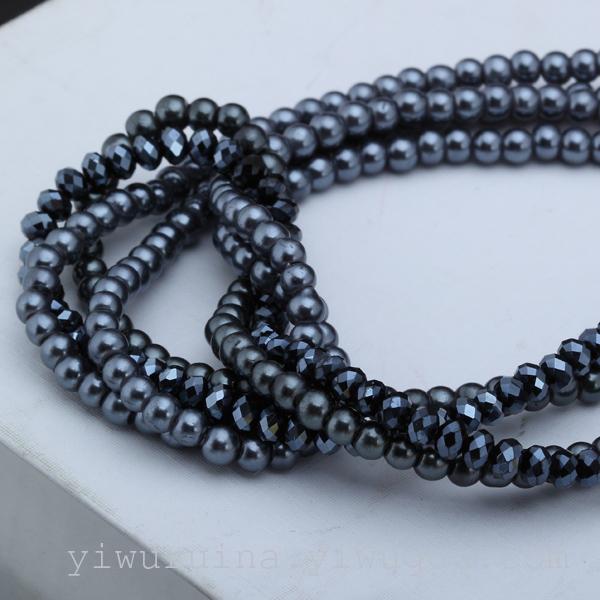 Europe and the United States popular foreign trade jewelry imitation pearl crystal alloy diamond ball necklace lady sweater chain Europe and the United States popular foreign trade jewelry imitation pearl crystal alloy diamond ball necklace lady sweater chain