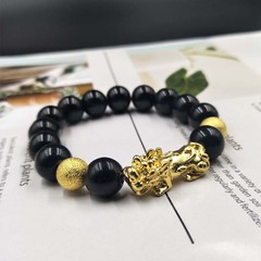 Gift Hot Sale Yellow Chicken Grease High Imitation Natural Beeswax Bead Amber Bracelet 18mm 16mm 14mm Buddha Beads Bracelet