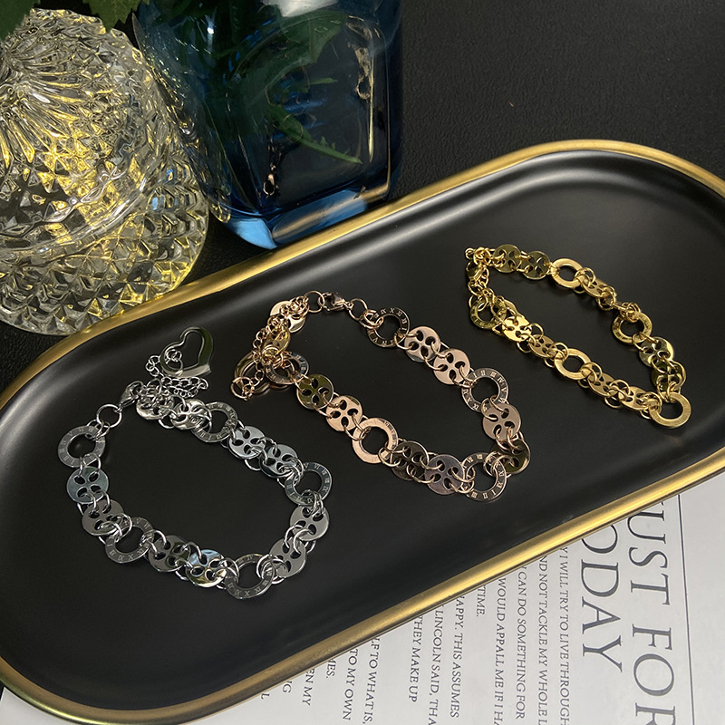 Titanium Steel Bracelet for Women 2022 New Hand Jewelry Natural Pearl Double-Layer Bracelet Ins Style Trendy Fashion Bracelet Titanium Steel Bracelet for Women 2022 New Hand Jewelry Natural Pearl Double-Layer Bracelet Ins Style Trendy Fashion Bracelet