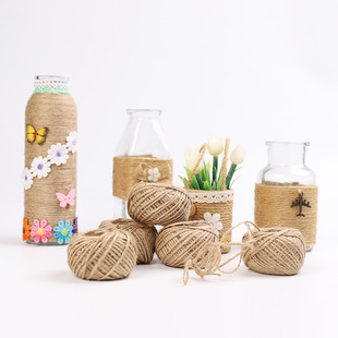 Factory Direct Sales Clothing Accessories Ribbon Hemp Rope DIY Craft Decorative Cotton and Linen Roll Ribbon Can Be Customized Factory Direct Sales Clothing Accessories Ribbon Hemp Rope DIY Craft Decorative Cotton and Linen Roll Ribbon Can Be Customized