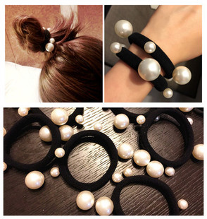 Korean Style Internet Hot Pearl Hairpin Sweet Handmade Beaded BB Clip Square Water Drop Side Clip Jewelry Wholesale