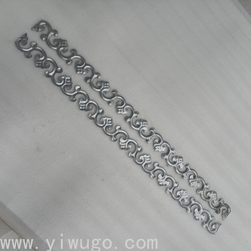 Flat Punching Hollow Sunflower Pattern Iron Storm Lantern Craftwork Hardware Stamping Plate Metal Craft Accessories